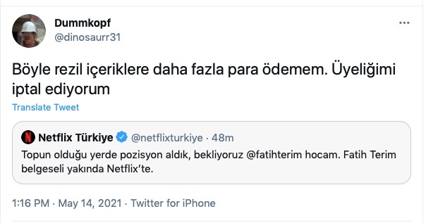 Netflix'e Fatih Terim tepkisi! Üyeliklerini iptal ediyorlar...