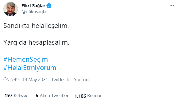 Erdoğan konuştu, sosyal medya ayağa kalktı: #HemenSeçim