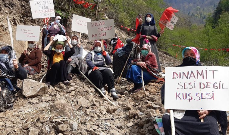 Rize Valiliği'nden İkizdere halkına eylem yasağı!