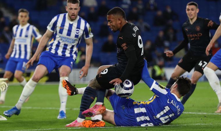 Brighton Manchester City'i 2-1 mağlup etti