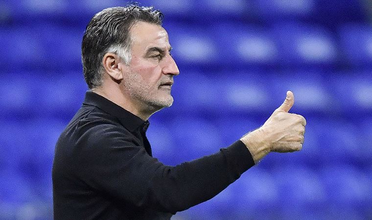 Ligue 1'in en iyi teknik direktörü Christophe Galtier