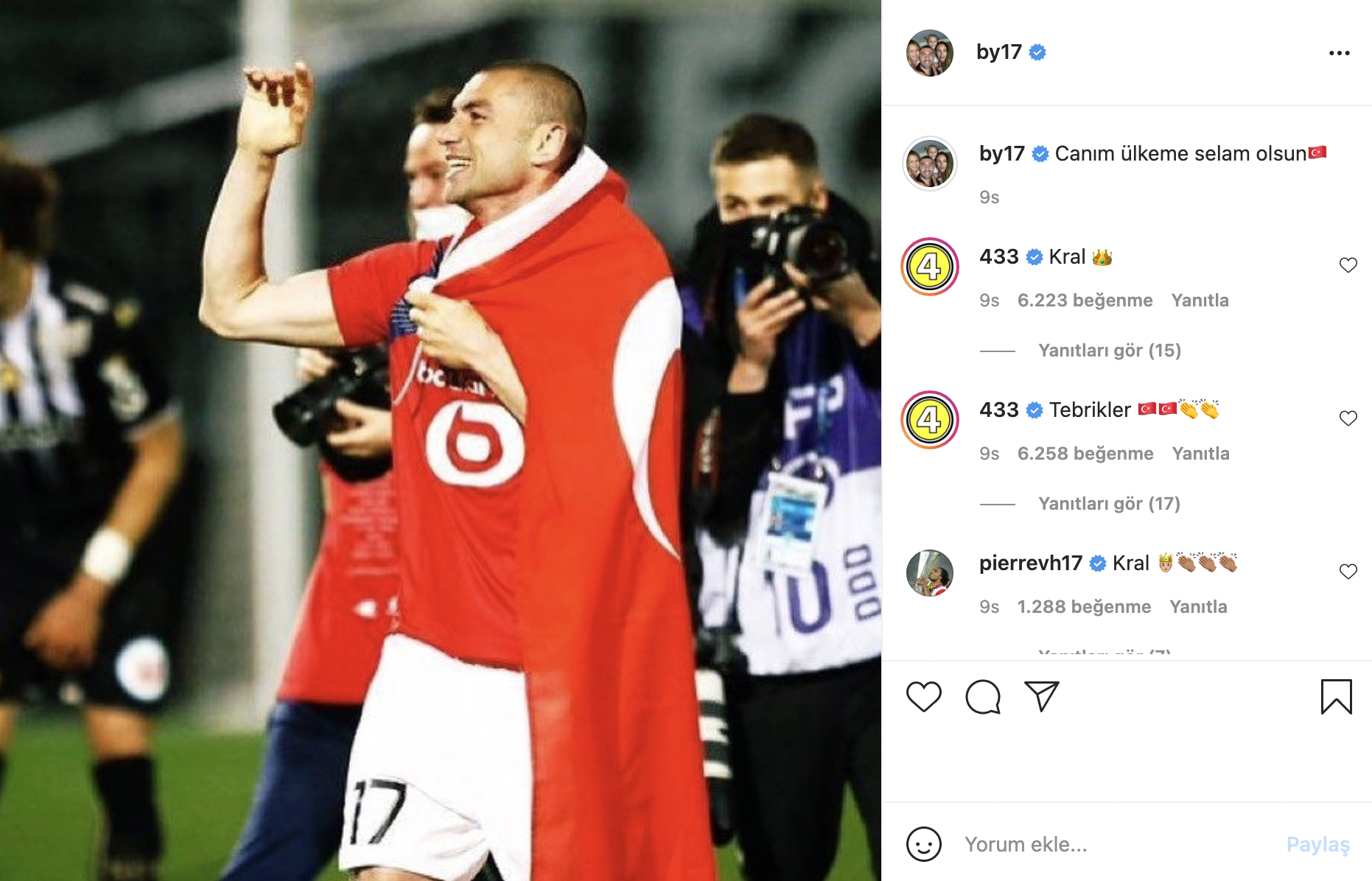 Burak Yılmaz'ın paylaşımları, "veda mesajı" olarak yorumlandı