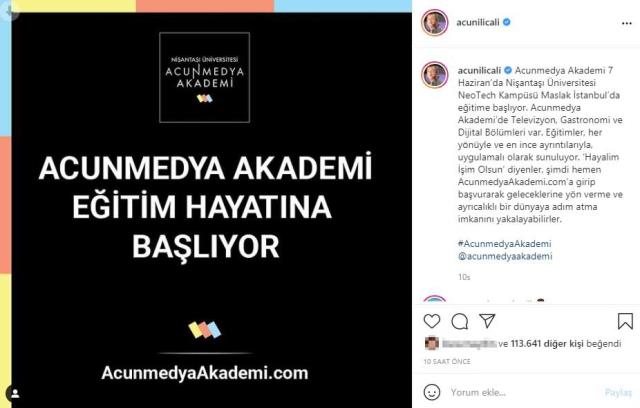 Medya patronu Acun Ilıcalı eğitim sektörüne de girdi: 'Acunmedya Akademi'