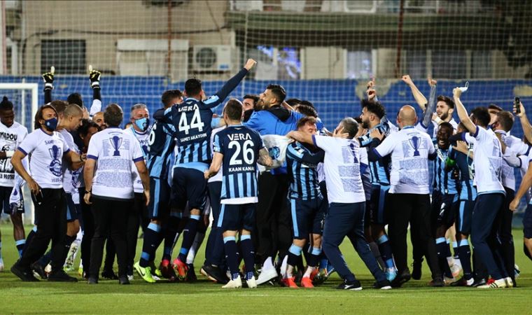 Adana Demirspor yönetimi, eski başkanlardan Bekir Çınar'ın mezarını şampiyonluk kupasıyla ziyaret etti