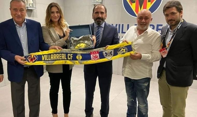 Sivasspor, Villarreal’e başarılar diledi