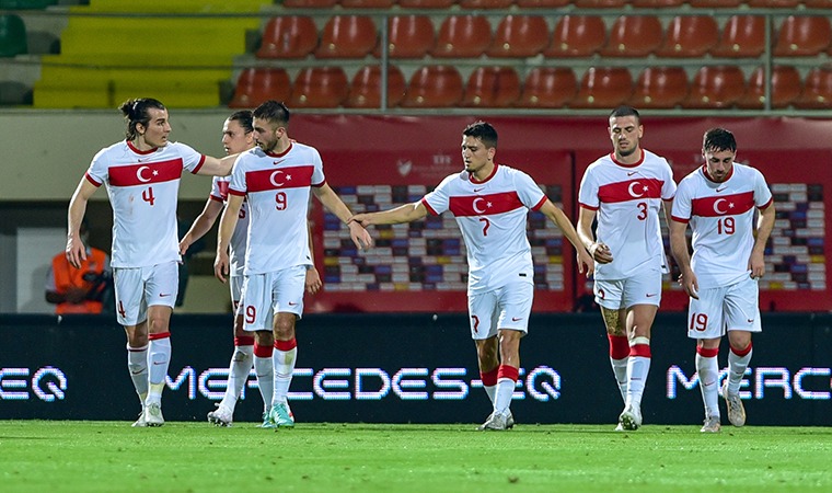 Türkiye Milli Takımı Azerbaycan'ı 2-1 mağlup etti