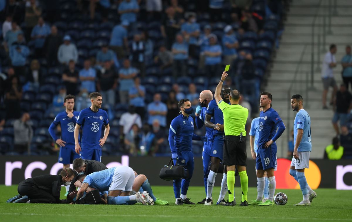 Şampiyonlar Ligi finalinde korkutan sakatlık! de Bruyne ağlayarak sahayı terk etti...