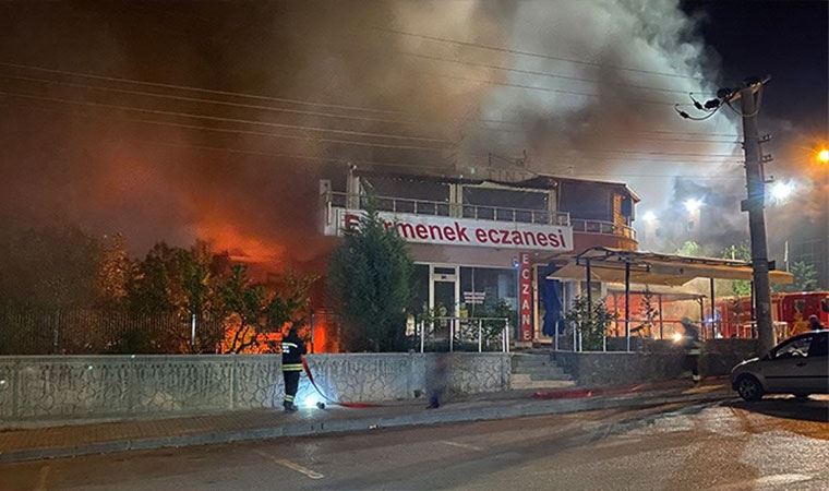 Konya’da bir lokantada patlama! Alev topuna döndü