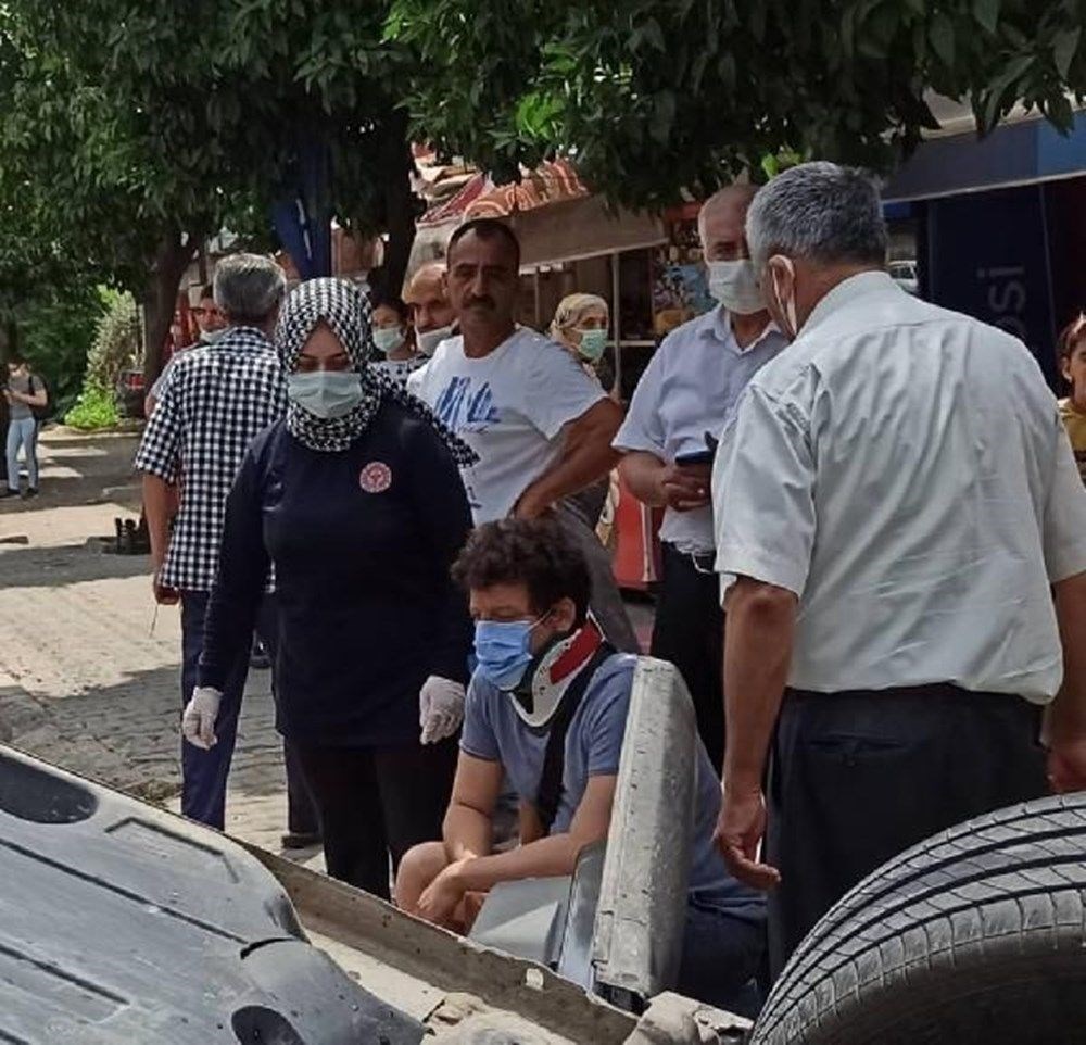 Otomobili takla atan oyuncu İlker Aksum'dan açıklama