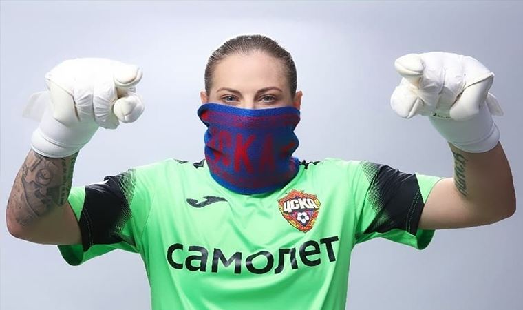 CSKA Moskova kalecisi Elvira Todua: 