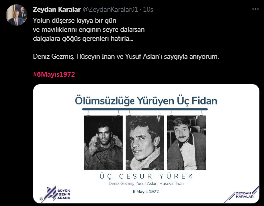 Siyasilerden ve ünlü isimlerden 'Üç fidan' paylaşımları