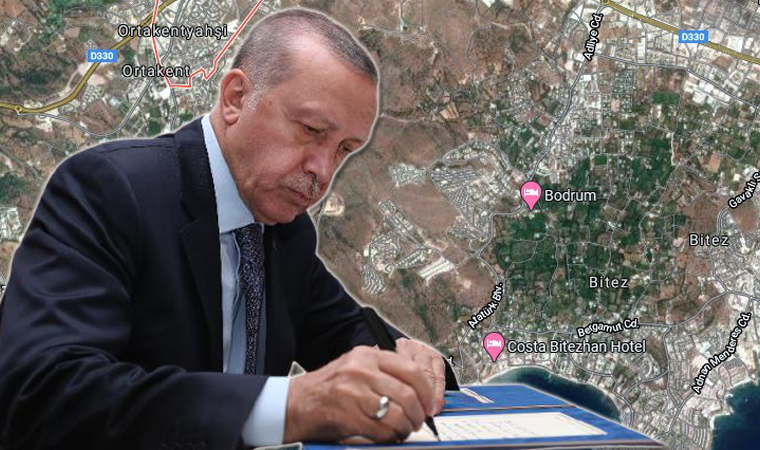 Erdoğan 1,1 milyon metrekarelik alanı imara açtı, tepki yağdı