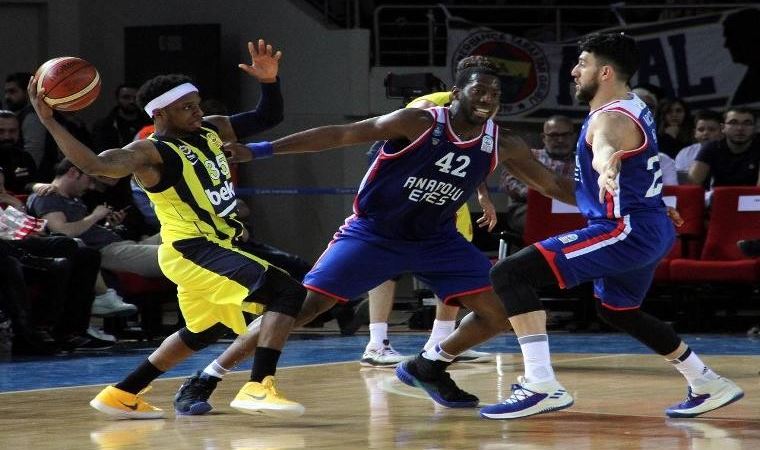 Basketbolda final gibi maç; Fenerbahçe-Efes