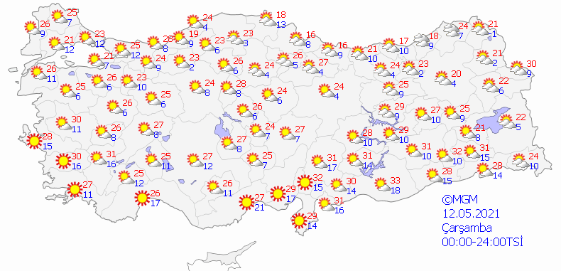 Meteoroloji'den son hava durumu raporu: Doğuda sağanak, batıda poyraz etkili olacak