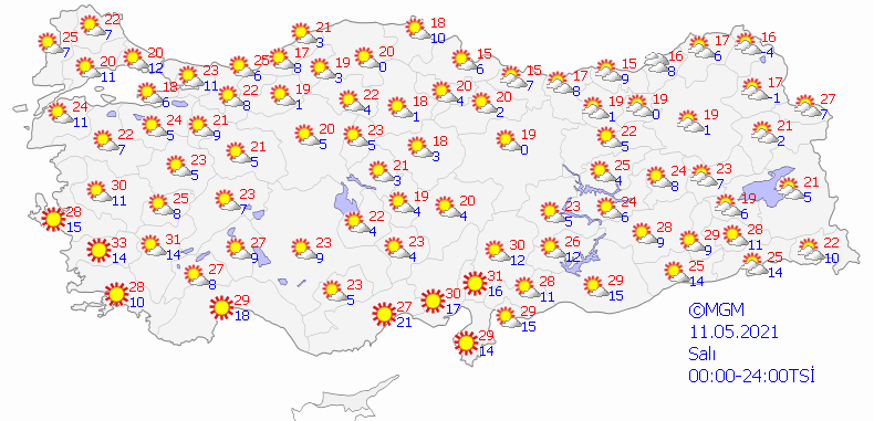 Meteoroloji'den son hava durumu raporu: Doğuda sağanak, batıda poyraz etkili olacak