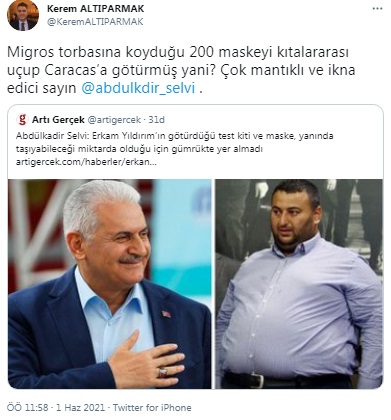 Selvi'nin Erkam Yıldırım 'kulis'ine gelen tepkiler: Yandaş ne iş yapar?