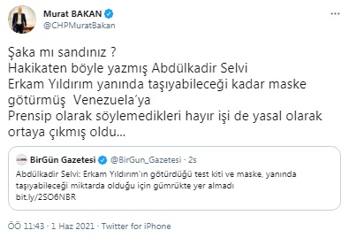 Selvi'nin Erkam Yıldırım 'kulis'ine gelen tepkiler: Yandaş ne iş yapar?