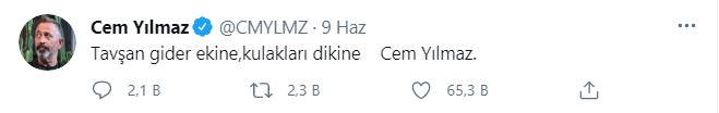 Cem Yılmaz'dan sosyal medya isyanı: Bir bitmediniz be