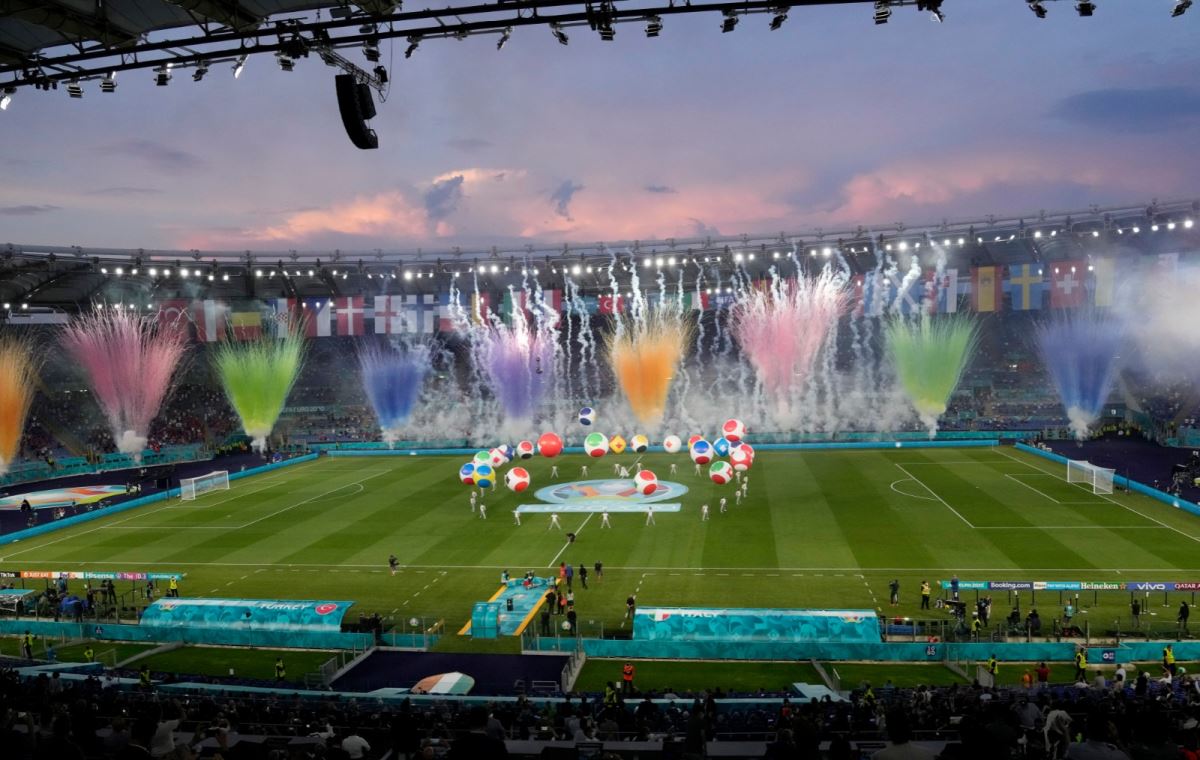 EURO 2020'de açılış seremonisi yapıldı