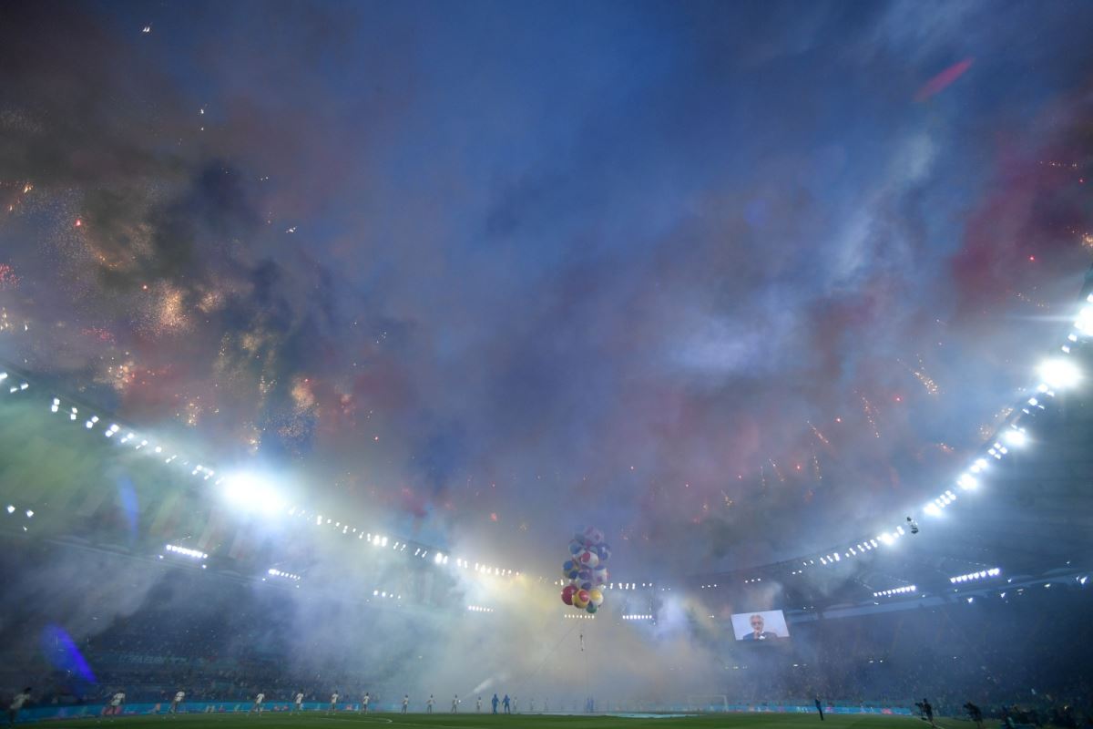 EURO 2020'de açılış seremonisi yapıldı