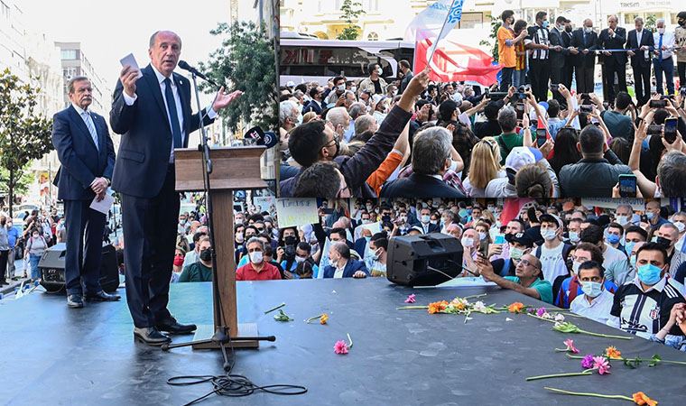 Muharrem İnce Şişli'de Erdoğan'a yüklendi: 