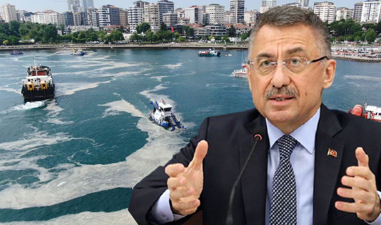 Fuat Oktay, müsilaj sorununu CHP'ye bağladı! Paylaşımı tartışma başlattı