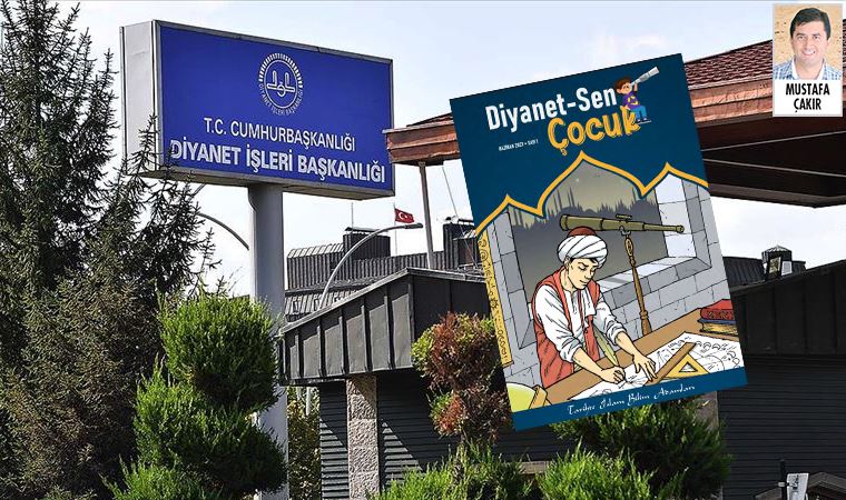 Diyanet-Sen kafası işte bu, çocuk dergisinde 'kafa kesme'