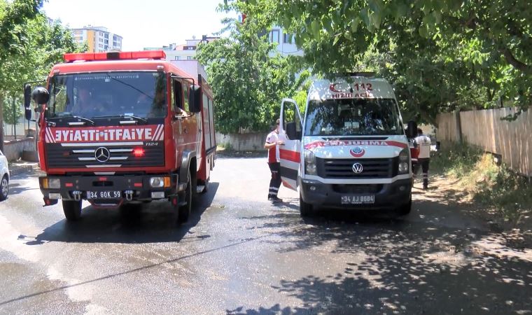 Sancaktepe'de yangın: 1 kişi hastaneye kaldırıldı