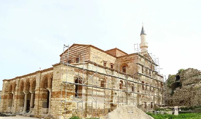 Edirne'deki tarihi Enez Fatih Camisi, 56 yıl sonra ibadete açılıyor