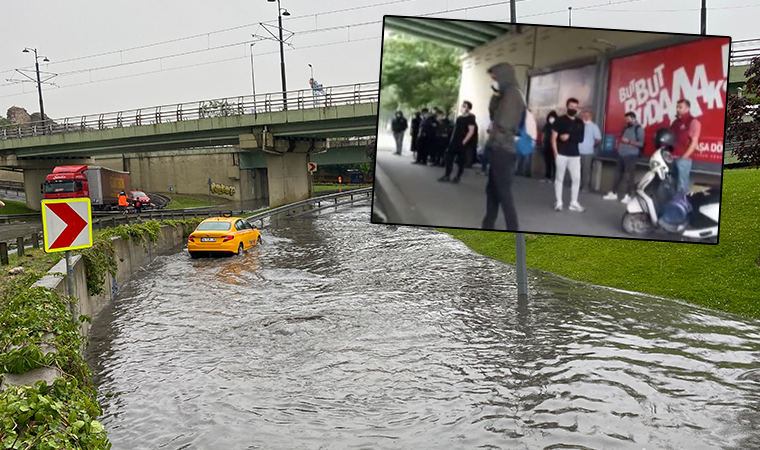 İstanbul’da şiddetli yağmur