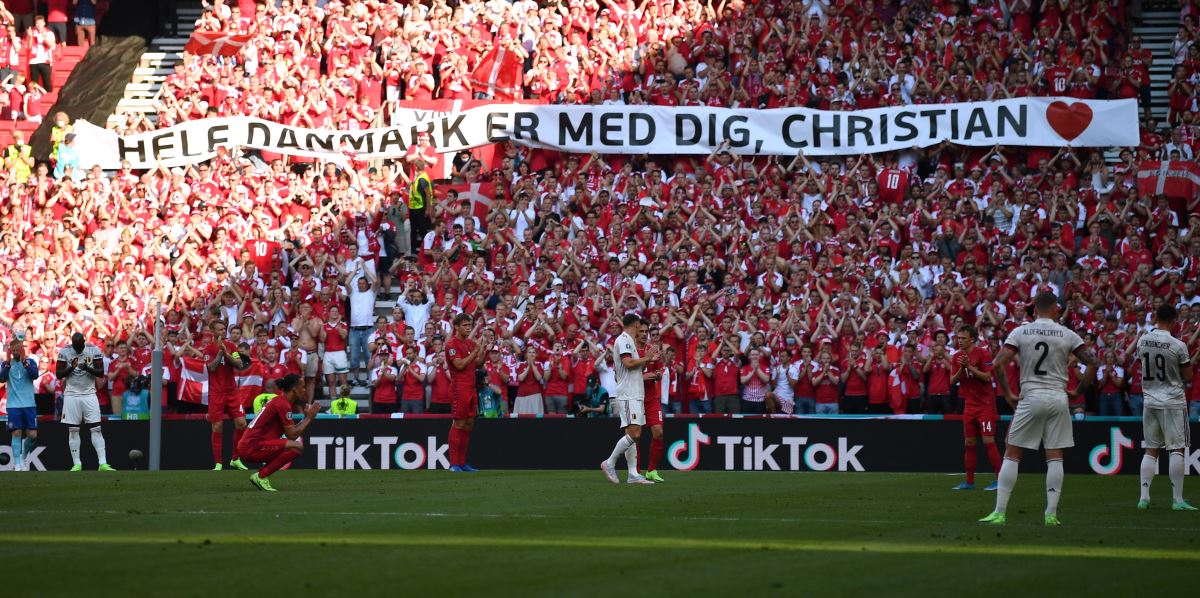 EURO 2020| Danimarka Belçika maçına Eriksen damga vurdu!