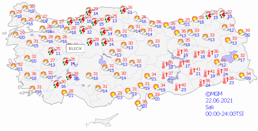 Meteoroloji'den sel ve dolu uyarısı!