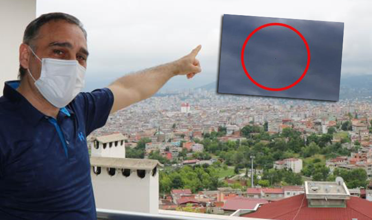 UFO sanıldı, meteoroloji açıklama yaptı