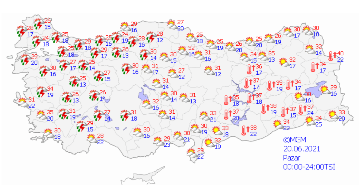 Meteoroloji'den yeni hafta için uyarı