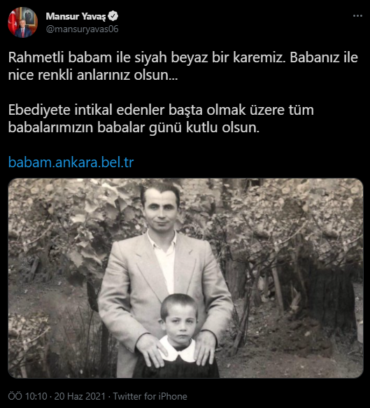 Siyasilerden 'Babalar Günü' paylaşımları