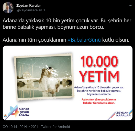 Siyasilerden 'Babalar Günü' paylaşımları