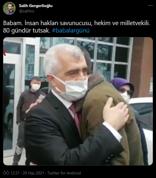 Siyasilerden 'Babalar Günü' paylaşımları