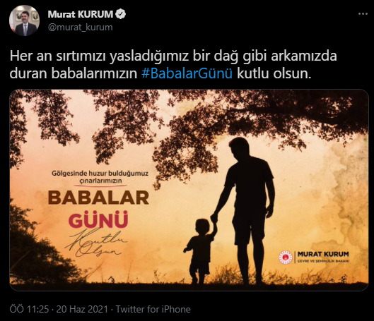 Siyasilerden 'Babalar Günü' paylaşımları