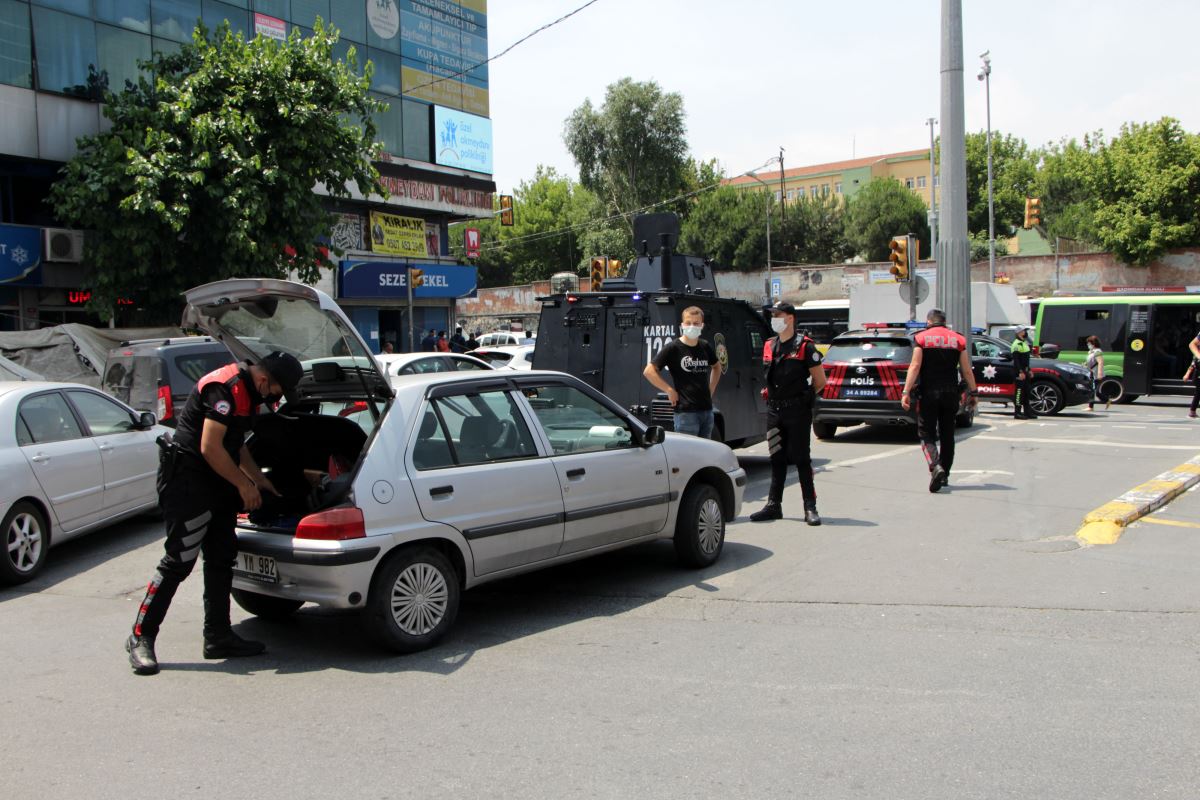 Okmeydanı’nda Özel Harekat destekli dev asayiş denetimi