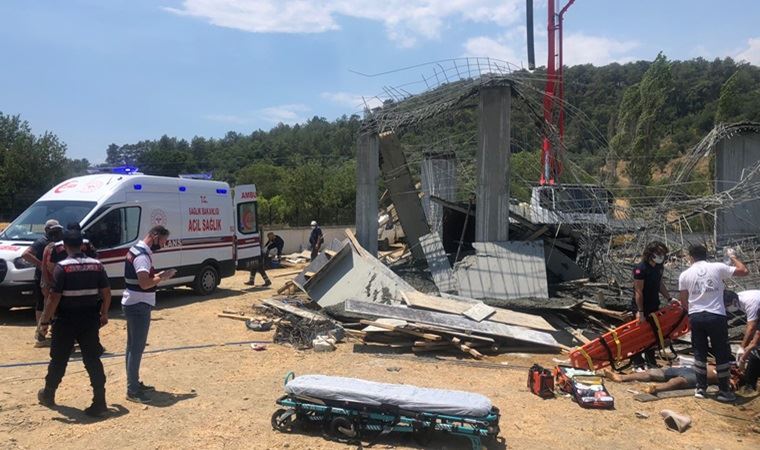 Muğla'da inşaatta göçük meydana geldi: 1 ölü, 3 yaralı