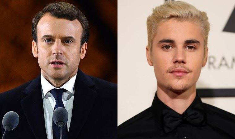 Elysee Sarayı'nda dikkat çeken buluşma: Macron, Bieber'la ne konuştu?