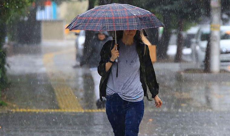 Meteoroloji'den 3 bölge için sağanak uyarısı