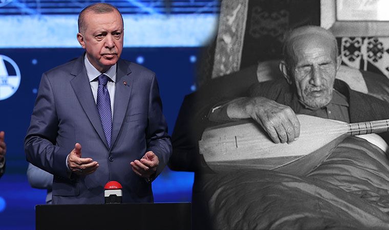 Erdoğan, Ferhat ile Aşık Veysel'i karıştırdı: Dağları deldik