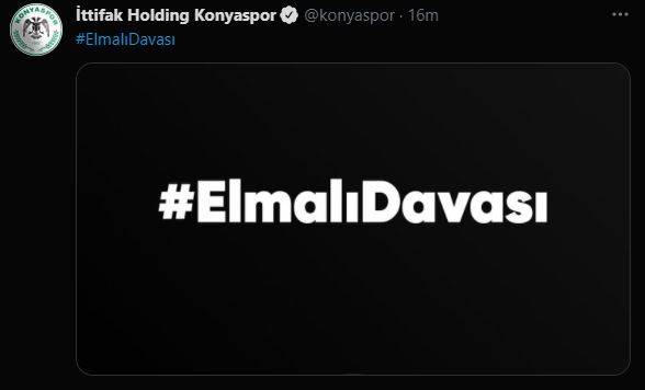 Kulüplerden Elmalı Davası paylaşımı