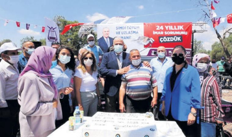 Efeler'de 24 yıllık imar sorunu çözüldü