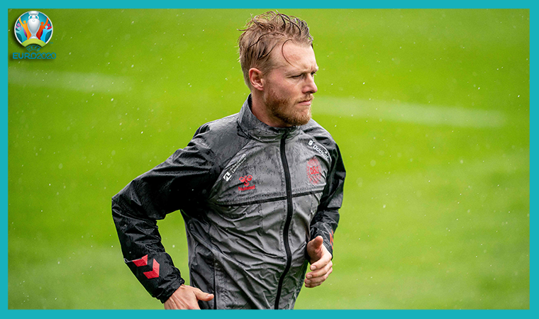 EURO 2020'de Danimarkalı Simon Kjaer'e ödül