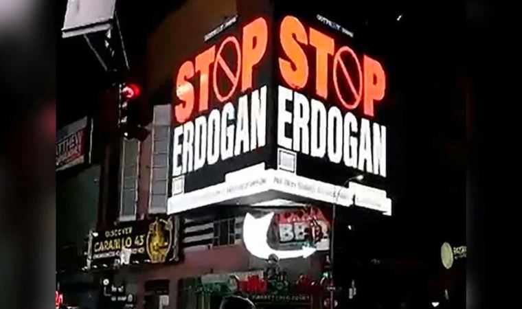 New York'taki 'Stop Erdoğan' yazılı ilanlar! 2 FETÖ şüphelisi hakkında iddianame