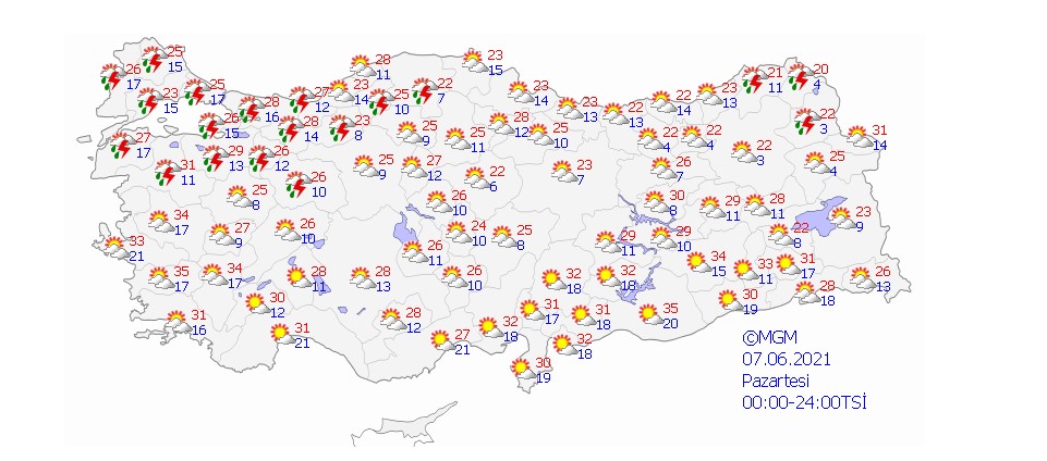 Meteoroloji saat vererek uyardı: Sağanak geliyor!