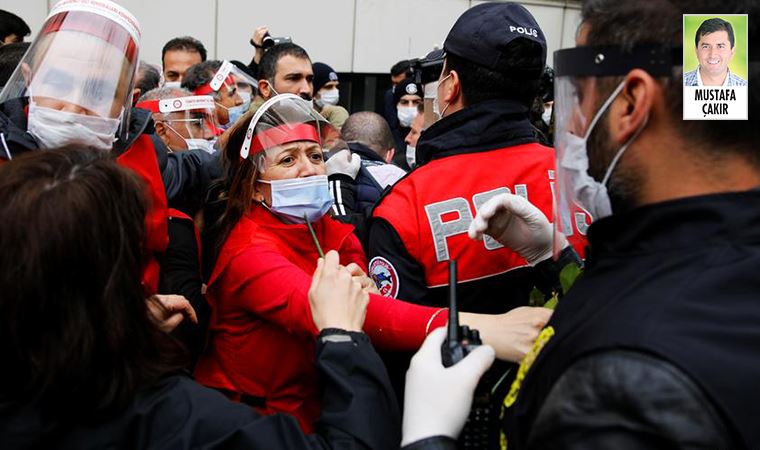 1 Mayıs'ta Taksim Meydanı’na yürümek istemeleri gerekçe gösterilerek 15 DİSK'li hakkında dava açıldı