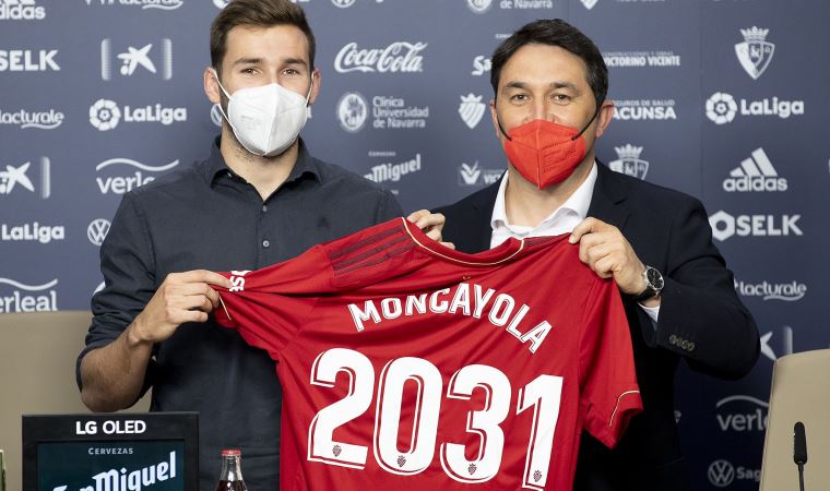 Osasuna, Jon Moncayola ile 10 yıllık sözleşme imzaladı